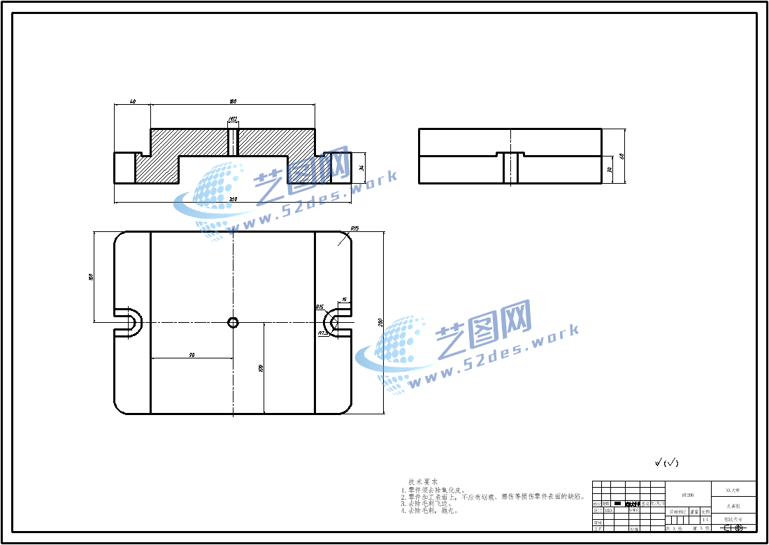 压盖夹具设计工装夹具体CAD图纸